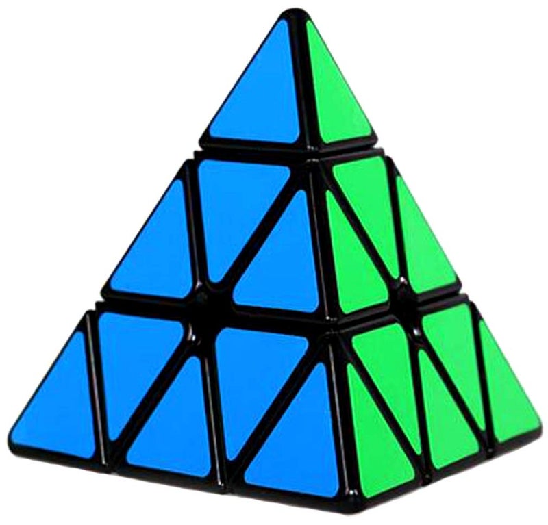 مكعب السرعة الهرمي MYWH 3X3X3 لغز المكعب السحري المثلث للأطفال والكبار - Image 1